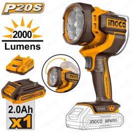 Lampe LED au Lithium Une Seul Batterie - 20V - INGCO