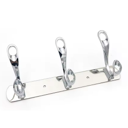 Crochets à manteaux en acier inoxydable - 3 crochets - 1 Piece