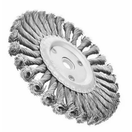 Brosse métallique de finition en acier inoxydable - 100MM - JUSTER