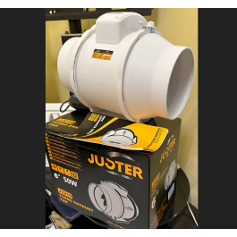 Ventilateur encastré - Ventilateur Turbo Tube 4" - 28W - JUSTER