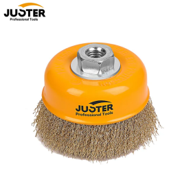 Brosse Métallique à Bol en Fil Incurvée- 3 " 75mm