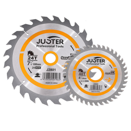 Lame de scie circulaires - Disque de coupe du bois - 115mm - JUSTER