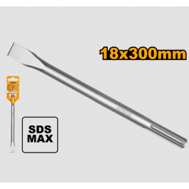 Burin plat SDS MAX - 18 x 300 mm - INGCO