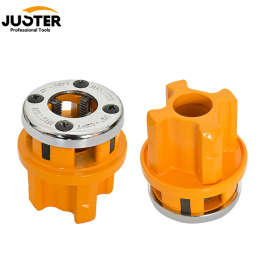 Stocks de matrices - Filières de filetage de tuyaux à cliquet - 3/4" - JUSTER