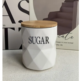 Boîte de rangement en céramique - TEA - 001