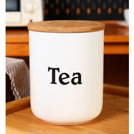 Boîte de rangement en céramique - TEA - 1001-grand taille