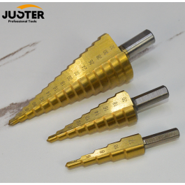 Meches Etagées Conique HSS - 4-12 + 4-20 + 4-32 - JUSTER