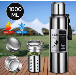 Bouteille Thermos en acier inoxydable de 1000ML