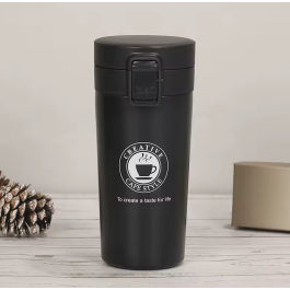 Thermos Thermique en Acier Inoxydable - Noir