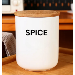 Boîte de rangement en céramique - PEPPER - 003