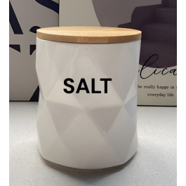 Boîte de rangement en céramique - SALT - 111- Petite Taille