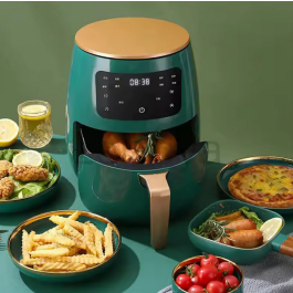 Friteuse à air chaud sans huile - 2400W - 6l - Noir - Silver Crest