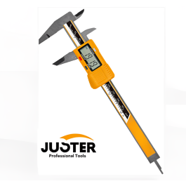 Pied à coulisse numérique en acier inoxydable - micromètre électronique avec grand écran LCD - JUSTER