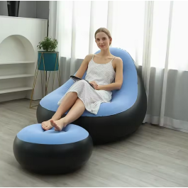 Canapé pouf de loisirs gonflable