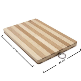 Planche À Découpe En Bois - 38 X 24 Cm