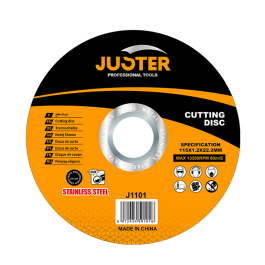 10 Disque de Coupe Métal - Meuleuse d'angle - 115mm - 10 Pièces -  JUSTER