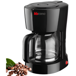 Cafetière électrique noire - 1.5 l - 650W - KOZANO