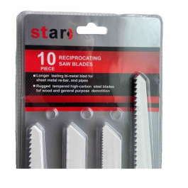 10 Lames Scie Sauteuse pour Bois