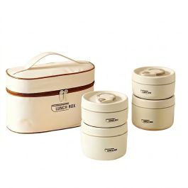 Lot de 4 boites lunch Box isothermes avec sac