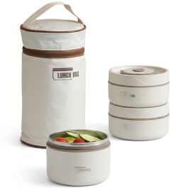 Ensemble de 3 boites lunch Box isothermes avec sac
