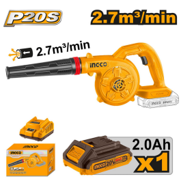 Souffleur sans fil - Une Seul Batterie 20 V - INGCO
