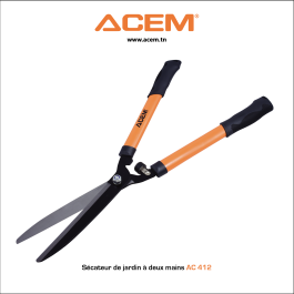 Sécateur de jardin à deux mains AC412 - ACEM