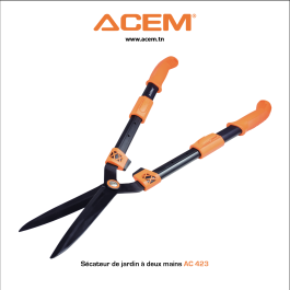 Sécateur de jardin à deux mains AC423 - ACEM