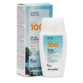Sensilis Fluide Solaire 100-Allergy SPF50+ 40ml - Peaux