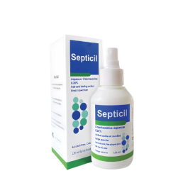 SEPTICIL Solution Antiseptique Polyvalente 125 ml