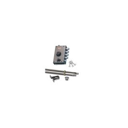 Serrure avec tige 1735 droite potent - Plocks