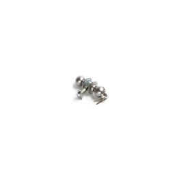 Serrure spherique avec cle satine 4710/im - Tesa