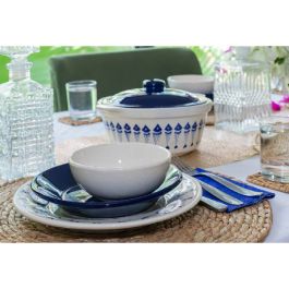 Service à table Fish - CERAMICAPLUS - 1707904123-16 - céramique - 20 Pièces 