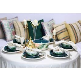 Service à table Leaf - CERAMICA PLUS - 1707904121-15 - céramique - 20 Pièces