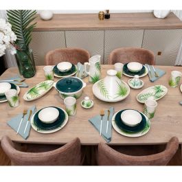 service à table Leaf - CERAMICA PLUS en céramique - 35 pièces