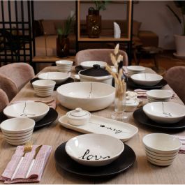 Service à table LOVE - CERAMICA PLUS - 1707904089-6 - céramique - 30 Pièces