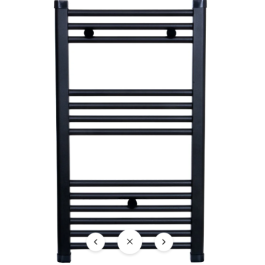 Sèche-serviettes Noir 80x50 - Radiat