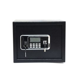 Coffre-fort 26 cm - Noir - 11 kg - 38x26x26 cm