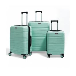 Set de trois valises - Titou - Vert d'eau