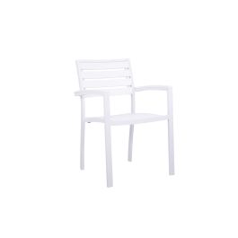 Fauteuil INNOLOISIRS SEVILLE - Acier galvanisé - Blanc