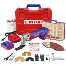 Pack Jeu De Lames Multifonctions Emtop - Outil Multifonctions 20V Emtop 