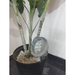 SPOT A PIQUET GRIS COB 6W 6500K 220V IP65