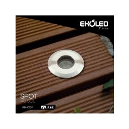 Spot sol pm 1w inox 10134-b ek - Ekoled