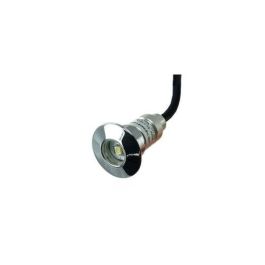 Spot encastrer au sol rond LED 0.3W vert 12VDC IP67