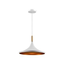 Suspension TIRANA Blanc/Doré - BRILLIANT