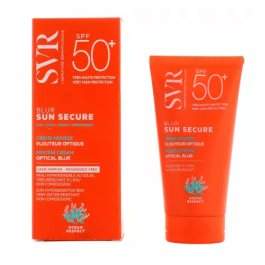 SVR Sun Secure Blur - Crème Solaire Visage SPF50+ Sans Parfum