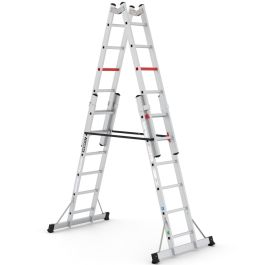 Echelle double extensible alu ta003 2*(2*9mar) =2*(2*3m) cag