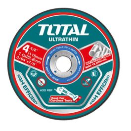 Disque inox Total - TAC11011525 - 115 x 22.2 x 1 mm