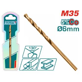Mèche HSS M35 Total - TAC11206001 - 6 mm