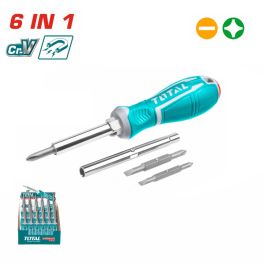 TOURNEVIS 6 EN 1 Total - THT2506076