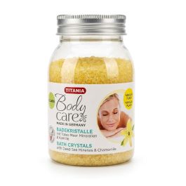 Titania Sels de Bain Parfum Vanille 500g - Détente & Bien-être